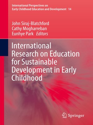 cover image of International Research on Education for Sustainable Development in Early Childhood